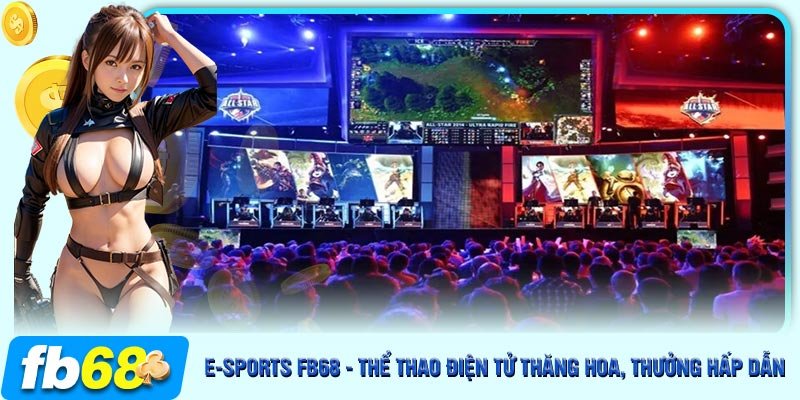 Những ưu điểm nổi bật của sảnh E-sports FB68 hàng đầu