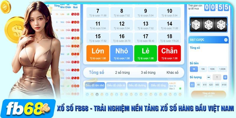 Giới thiệu sảnh xổ số FB68 hấp dẫn hàng đầu ngành cá cược